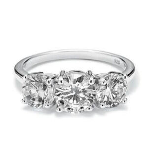 Sterling Silver Anniversary Ring